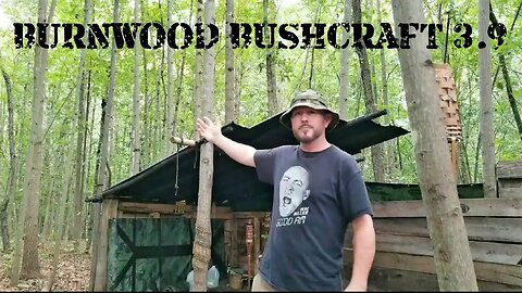 BURNWOOD BUSHCRAFT 3.9 - Overnighter at the Base Camp