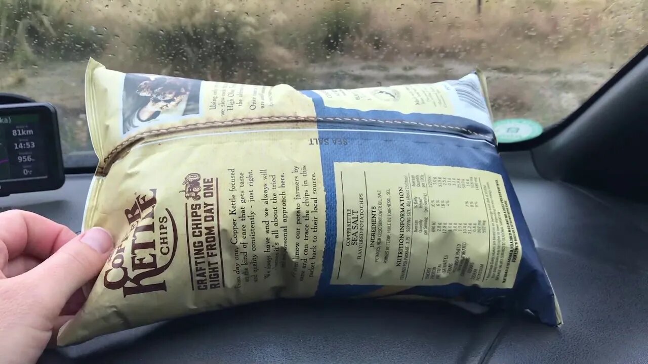 Take potato chips when driving in the mountains. It's science.