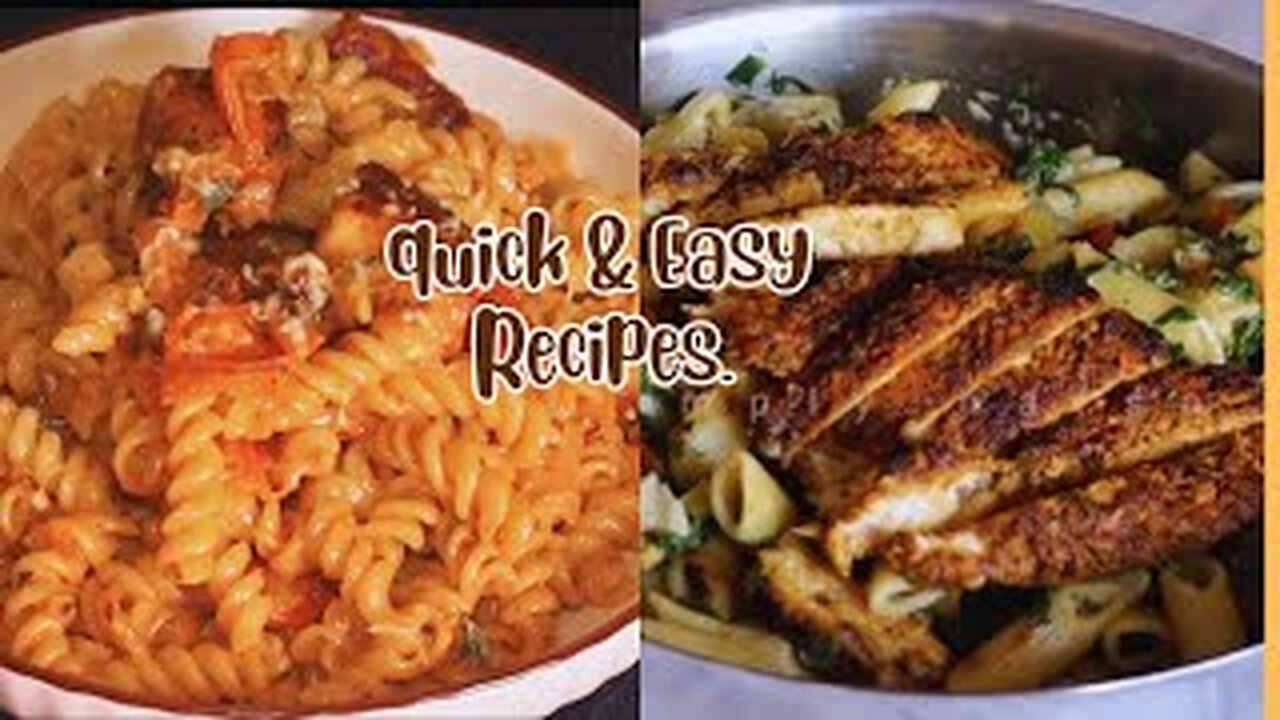 Quick and Easy One pot lunch ideas