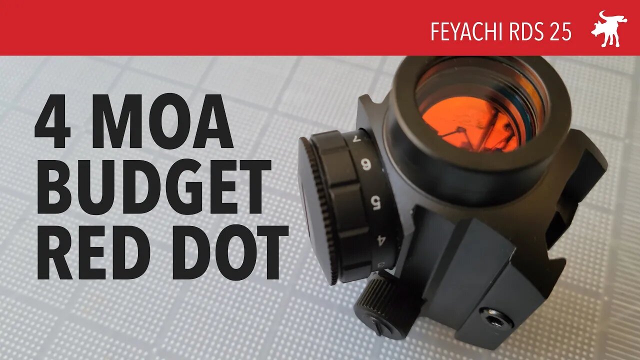 Feyachi Budget 4MOA Red Dot RDS25