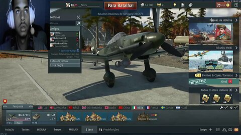 PASSANDO TEM WAR THUNDER JOGANDO POQUINHO