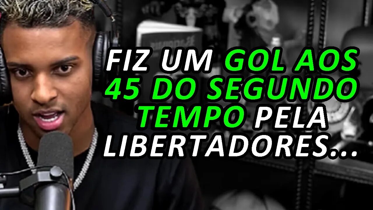 RODRYGO GOES SOBRE PRIMEIRO GOL NO PROFISSIONAL (RODRYGO GOES - Podpah #417) FlowPah Cortes