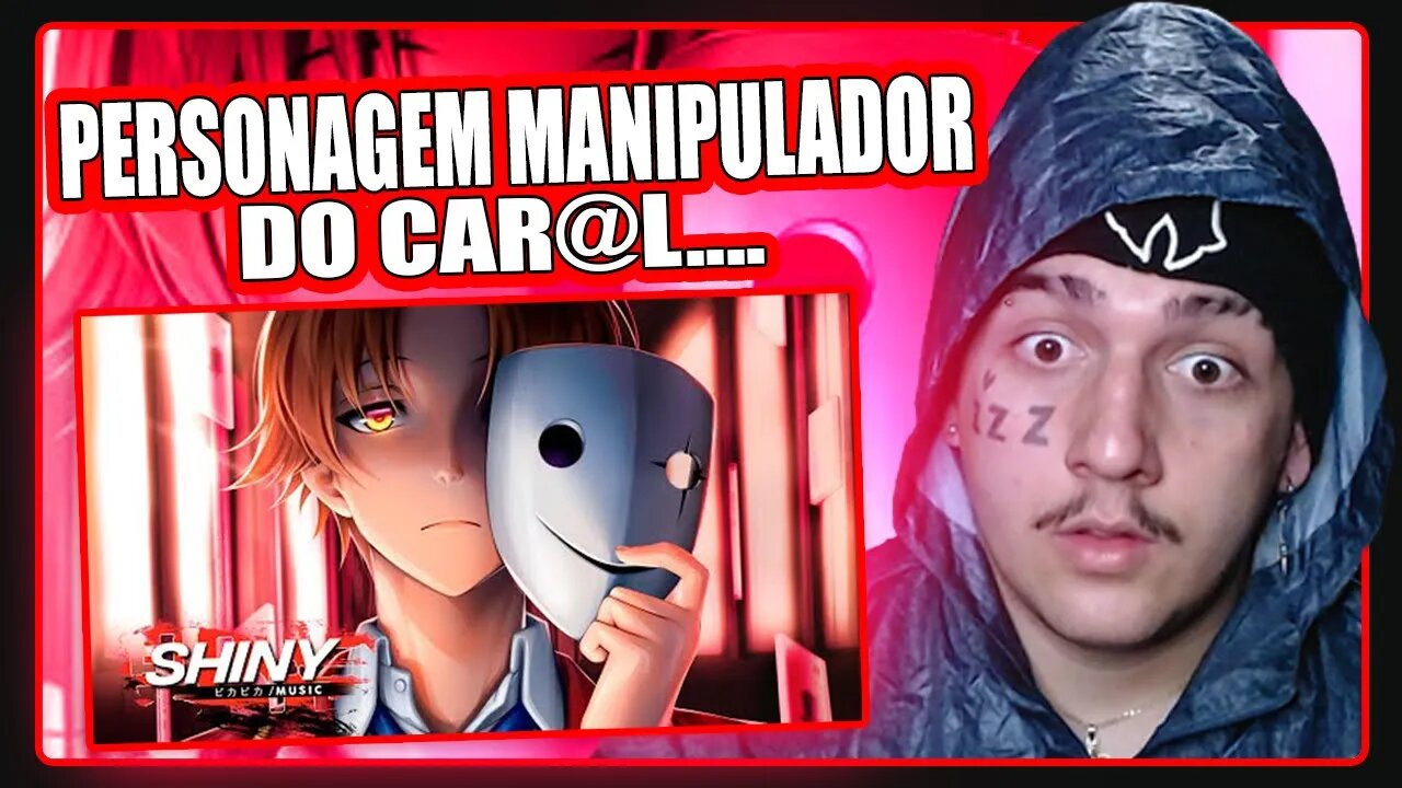 Máscaras | Ayanokoji (Classroom of the Elite) | Shiny | REACT // Léo Muriel