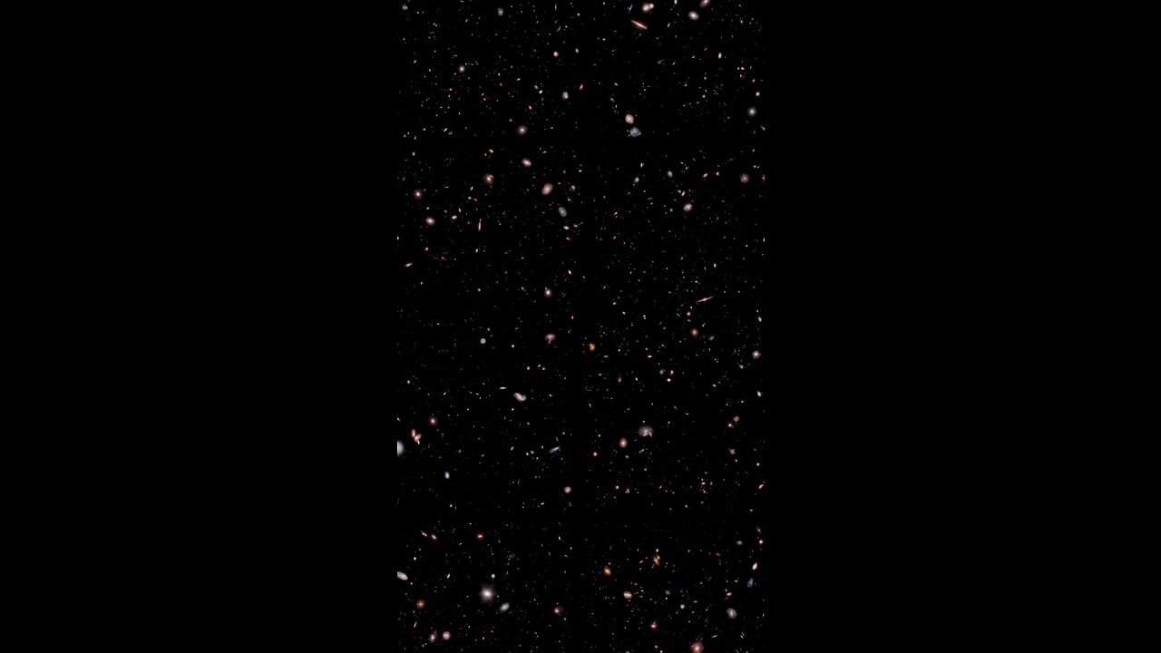 July 10, 2023: here is the #3D #visualisation by the #JWST, depicting 5,000 #galaxies from #CEERS.