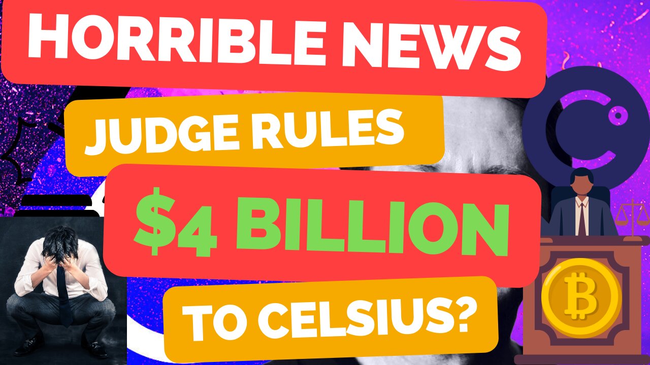 HORRIBLE CRYPTO NEWS, 4 Billion GONE...? #bitcoin #celsius
