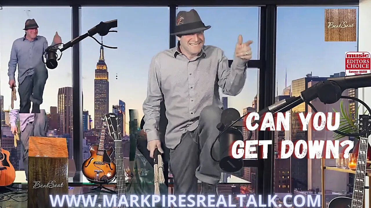 Can You Get Down? Mark Pires Live Improvisation on the BeatSeat™️ 🎼🎶