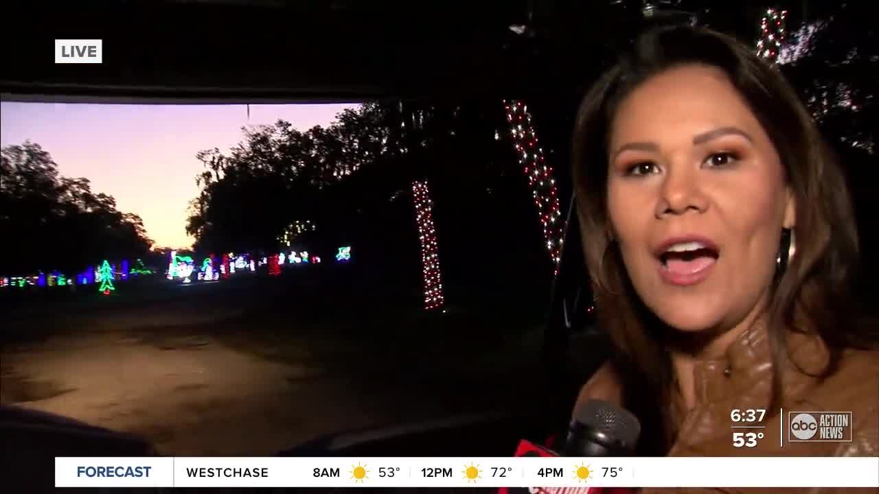More than a million lights at Festival of Lights