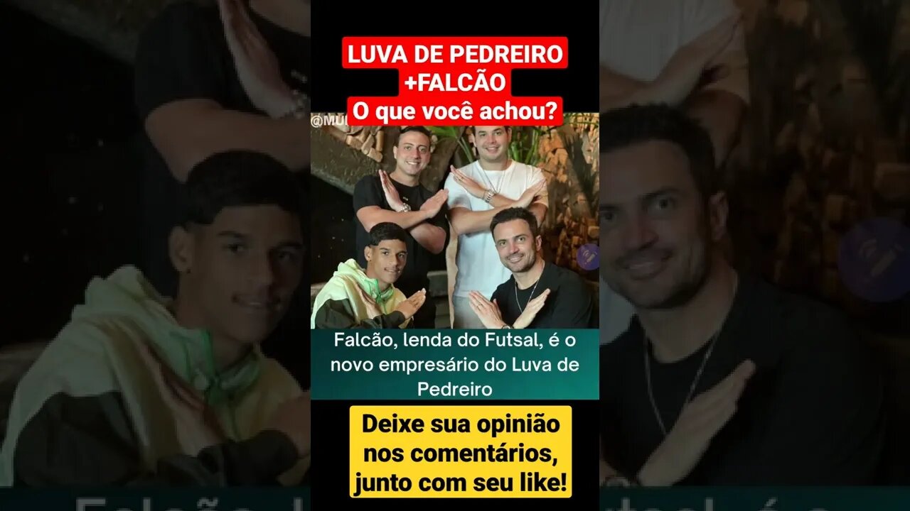 LUVA DE PEDREIRO E FALCÃO, O QUE VOCÊ ACHOU DESTE TIME? DEIXE SUA OPINIÃO NOS COMENTÁRIOS!