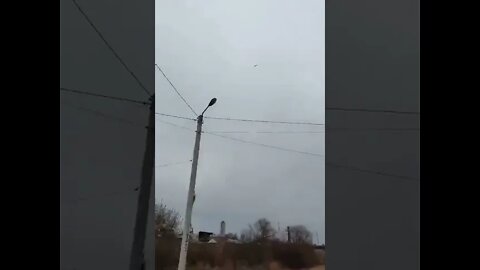 AIRCRAFT ON KVIV! RUSSIA UKRAINE WAR!