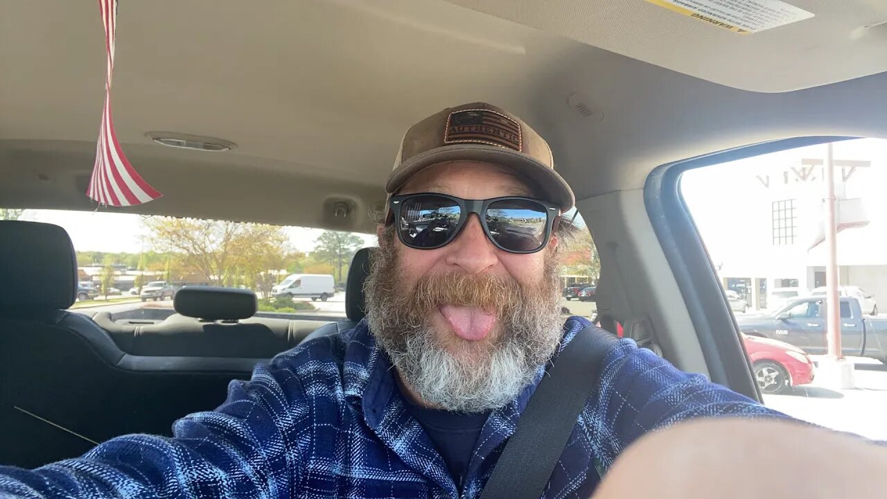 Out and about.