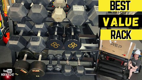 The Best Home Gym Weight Rack | Rep Fitness Equipment Dumbbell Rack Review