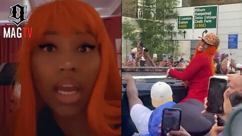 Nicki Minaj On The Chaos She Caused By Walking The Streets Of London! 😱