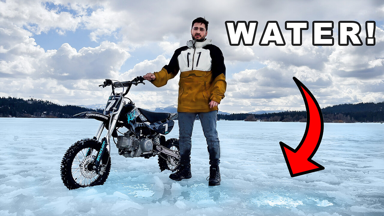 Mini Bikes on THIN ICE!