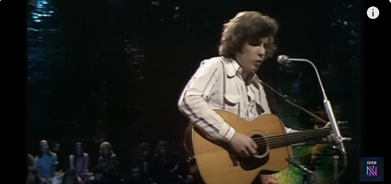 Don McLean performs American Pie live at BBC in 1972