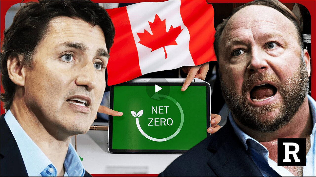 Justin Trudeau is TERRIFIED of Alex Jones, here's why! | Redacted with Clayton Morris