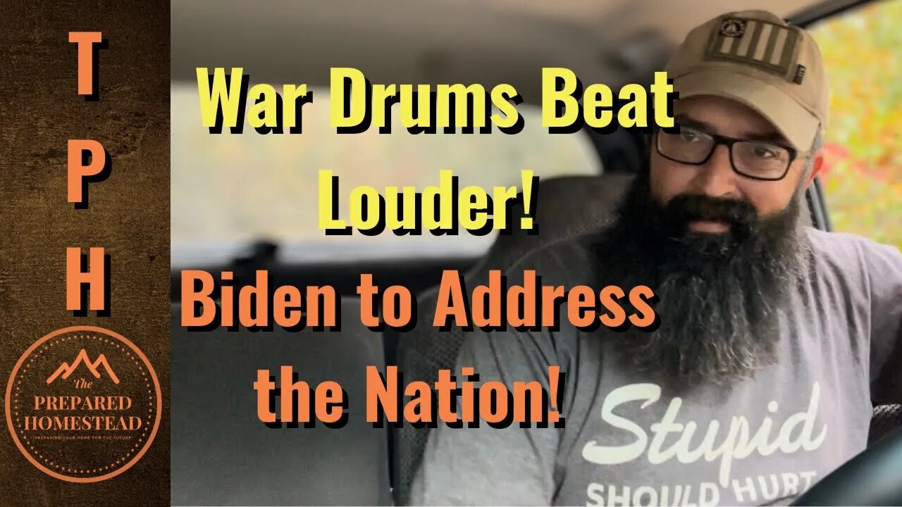 War Drums Beating Louder! Biden to Address the Nation.