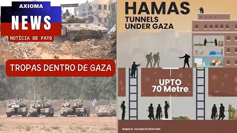 Exército Israelense Operando em Gaza