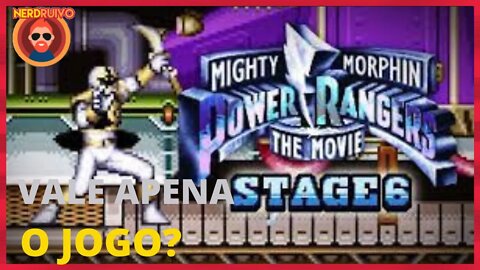 GAMEPLAY DO RUIVO MIGHTY MORPHIN POWER RANGERS THE MOVIE SUPER NINTENDO