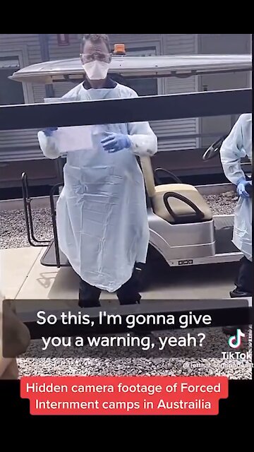 Forced internment camp in australia