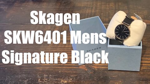 Skagen: Signatur Menâs SKW6401 Unboxing and Review 2020 | AYO! Daeni