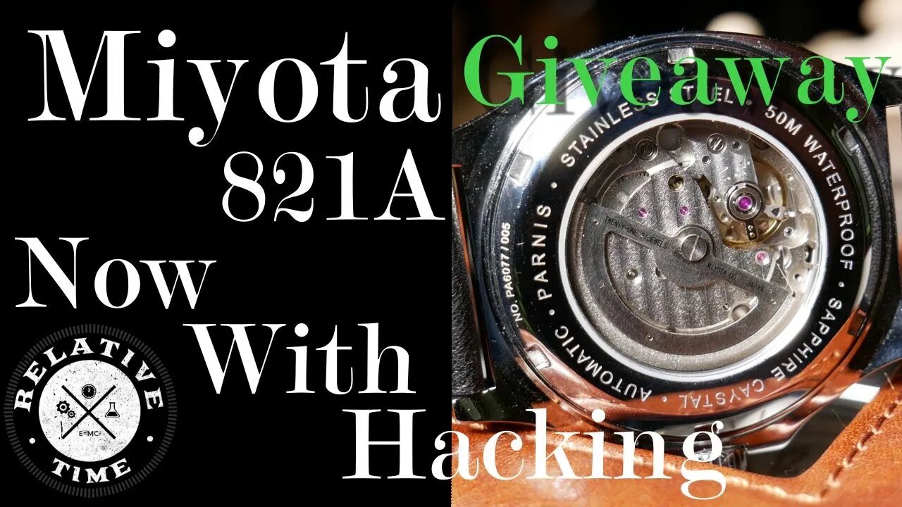 Relative Time-Out : Giveaway & Upgraded Hacking Miyotas