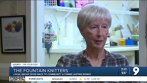 Knitting club helps kids in need