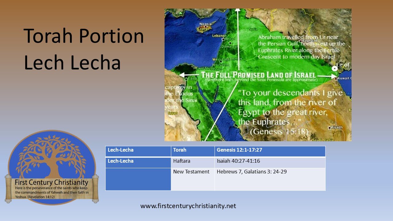 Messianic Torah Portion Lech Lecha aka The Promise