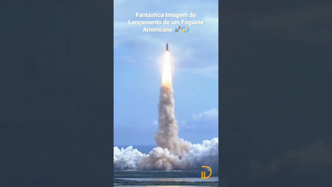 Fantástica Imagem do Lançamento de um Foguete Americano
