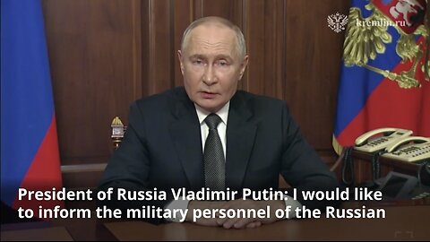 Statement by the President of the Russian Federation