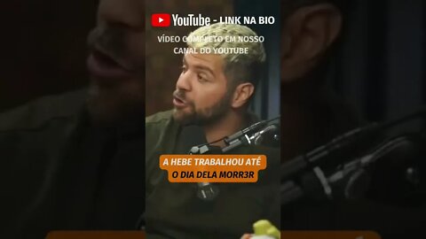 O PROFISSIONALISMO DE HEBE CAMARGO (Vídeo completo no nosso canal) #shorts #hebecamargo #pâniconatv