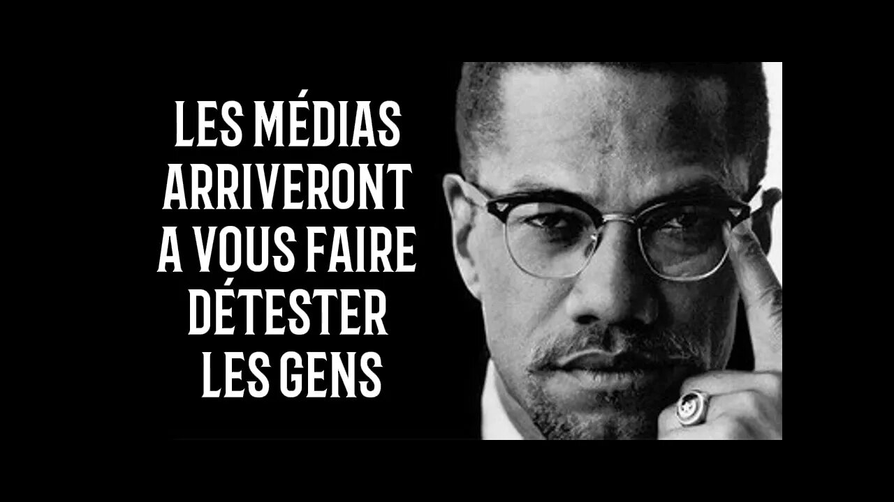 les contrôles des médias par Malcolm x