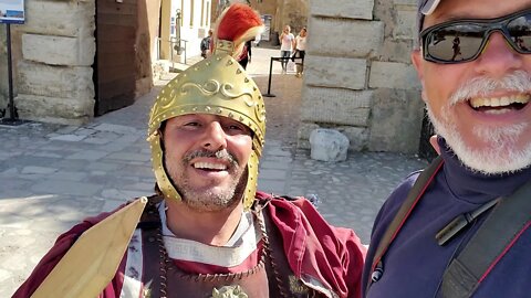 Live Roman Emperor at Santa Severa castle