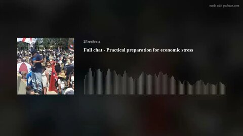 Full chat - Practical preparation for economic stress