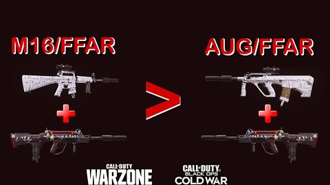 Is M16 and FFAR better than AUG and FFAR? | Call of Duty: Cold War/Warzone #shorts