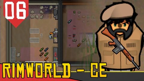 Viagem TEMPORAL - Rimworld Combat Extended #06 [Série Gameplay PT-BR]