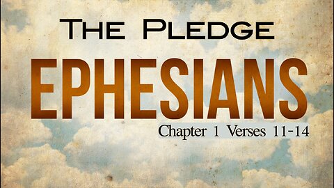 CFC Sunday Sermon - July 9, 2023 - The Pledge