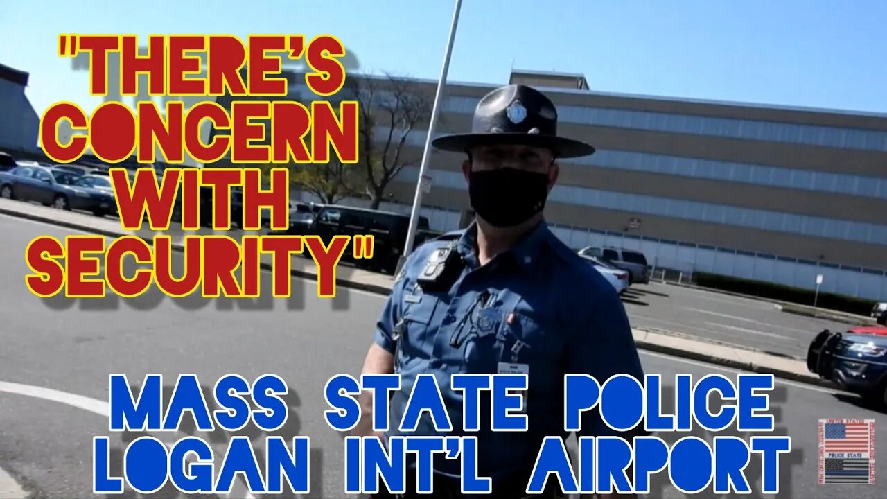 "It's A High Security Area". ID Refusal. Snitch Culture. State Police. Everett. Boston. Mass.