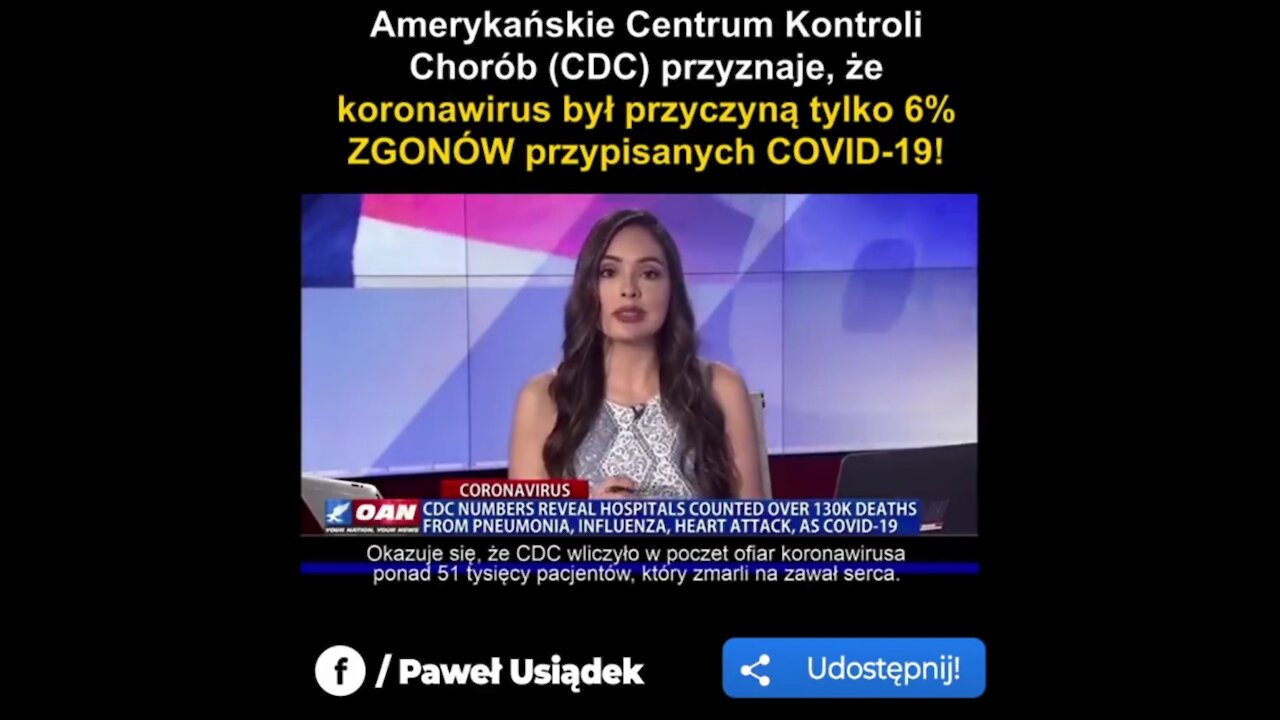 AMERYKAŃSKIE CDC - STATYSTYKI ZGONÓW