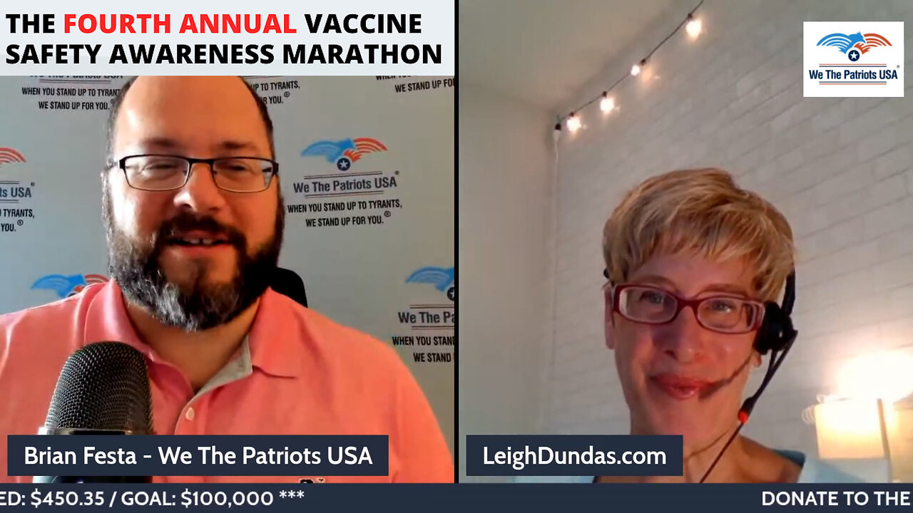 Leigh Dundas - Fourth Vaccine Safety Awareness Marathon (2023) - Clip 9