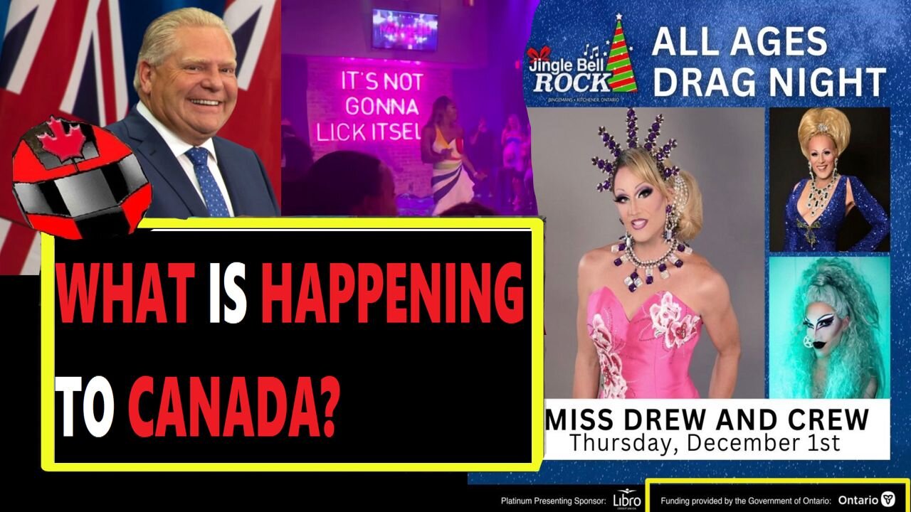 Doug Ford is using YOUR TAX dollars for "FAMILY FRIENDLY' DRAG shows