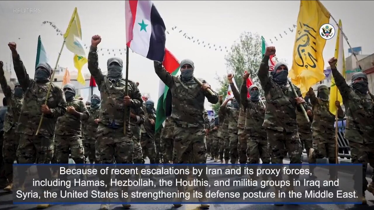 U.S. Seeks to Deter Iranian Expansion of the Conflict in the Middle East