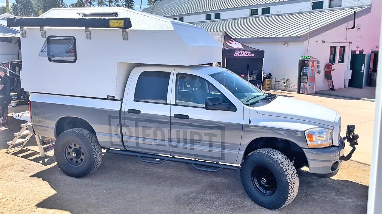 FIRST EVER Hard Side Offroad Truck Topper Camper at Overland Expo West 2023 AT Overland