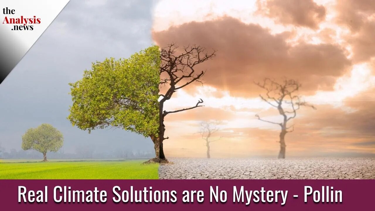 Real Climate Solutions are No Mystery - Pollin