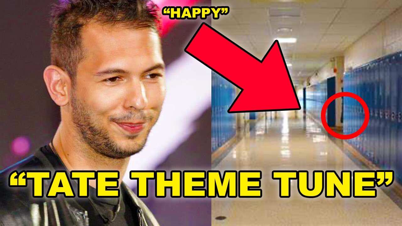 Andrew Tate Theme Tune Blasted In School (New Video)
