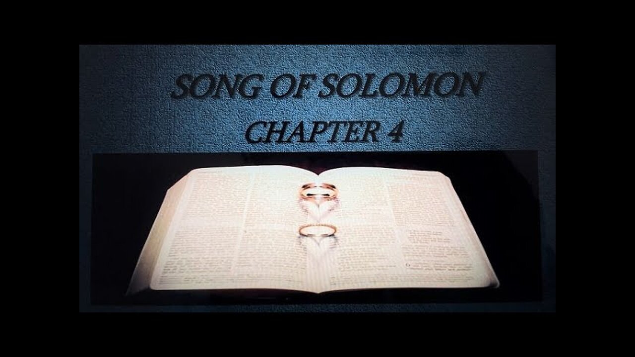 SONG OF SOLOMON CHAPTER 4