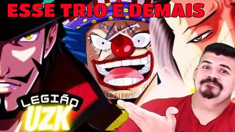 REACT Rap da Cross Guild (Buggy, Crocodile & Mihawk) One Piece Prod. ByScorez - MELHOR DO MUNDO