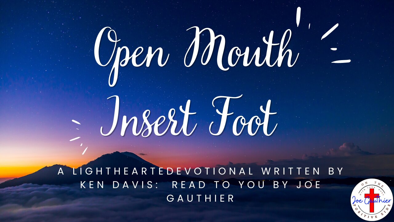 Open Mouth Insert Foot