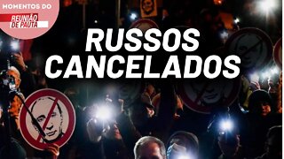 A censura contra os russos | Momentos do Reunião de Pauta