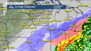 Snow to miss most of the area, windy and cold Thursday