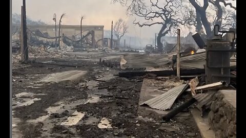 Apocalyptic Scenes Coming out of Downtown Lahaina, Hawaii